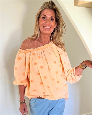 Cabana Living Fabio 3802 Orange skjortebluse